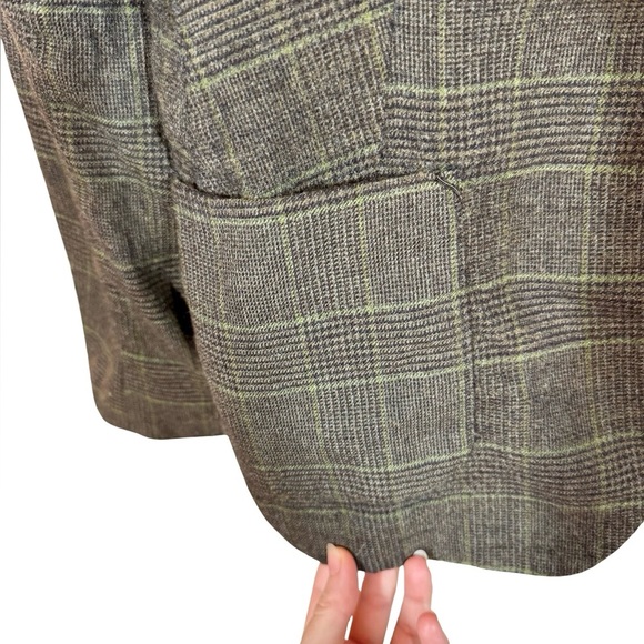 Kiton Wilkes Bashford Wool Glen Plaid Sport Coat Blazer Italy PLEASE READ - Picture 3 of 10
